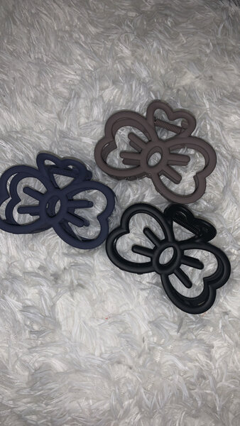 Pinces à cheveux papillon