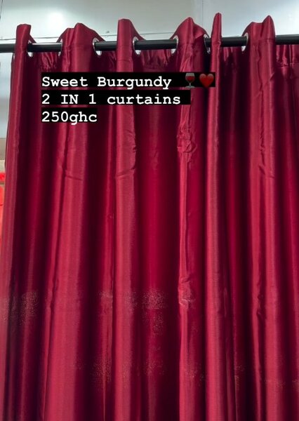 Beautiful texture 🥰 2 lN 1 curtains