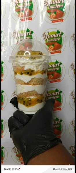 Layer au passion et chantilly