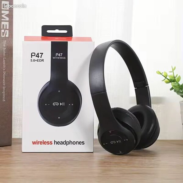 Casque P47 Bluetooth sans fil