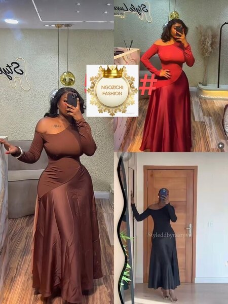 Robe élégante longue soirée