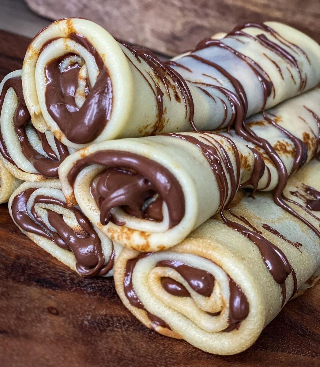 Crêpes gourmandes au chocolat