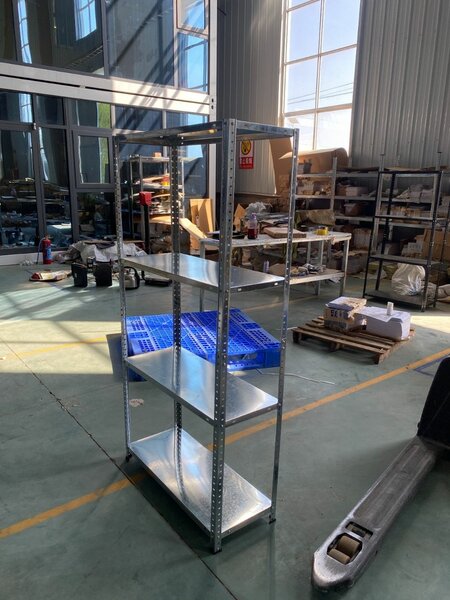 ÉTAGÈRE GALVANISÉE INOXYDABLE