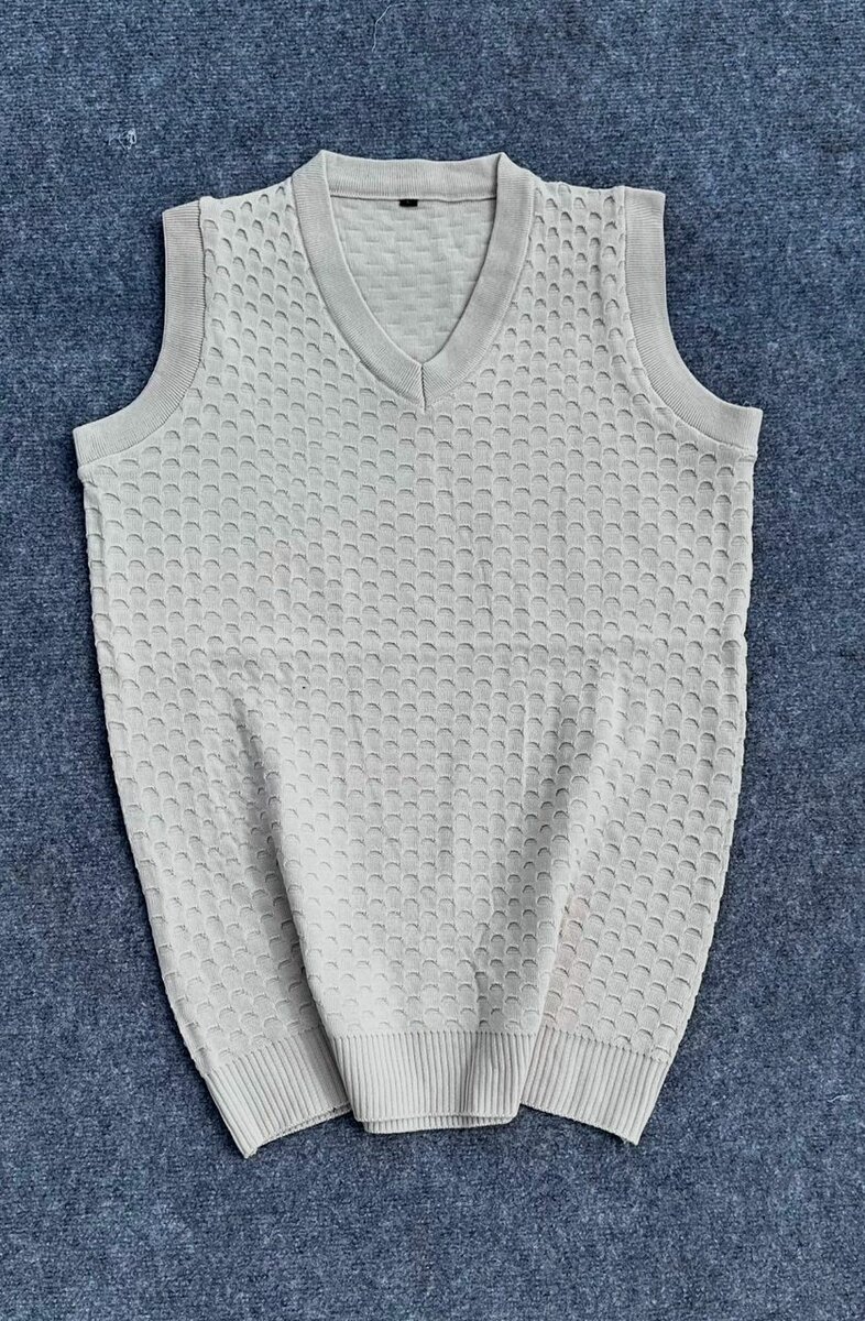 Gilet sans manches en tricot