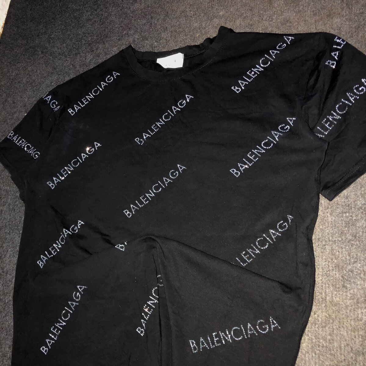 Gucci Balanciaga T-Shirt Glitter