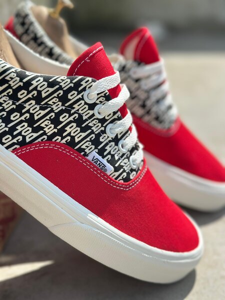 Vans Sneakers Rouges Design Unique