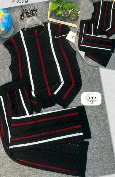 Ensemble tricot deux pièces