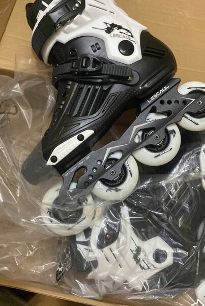 Rollers en Ligne LEKAT CC - Blanc/Noir