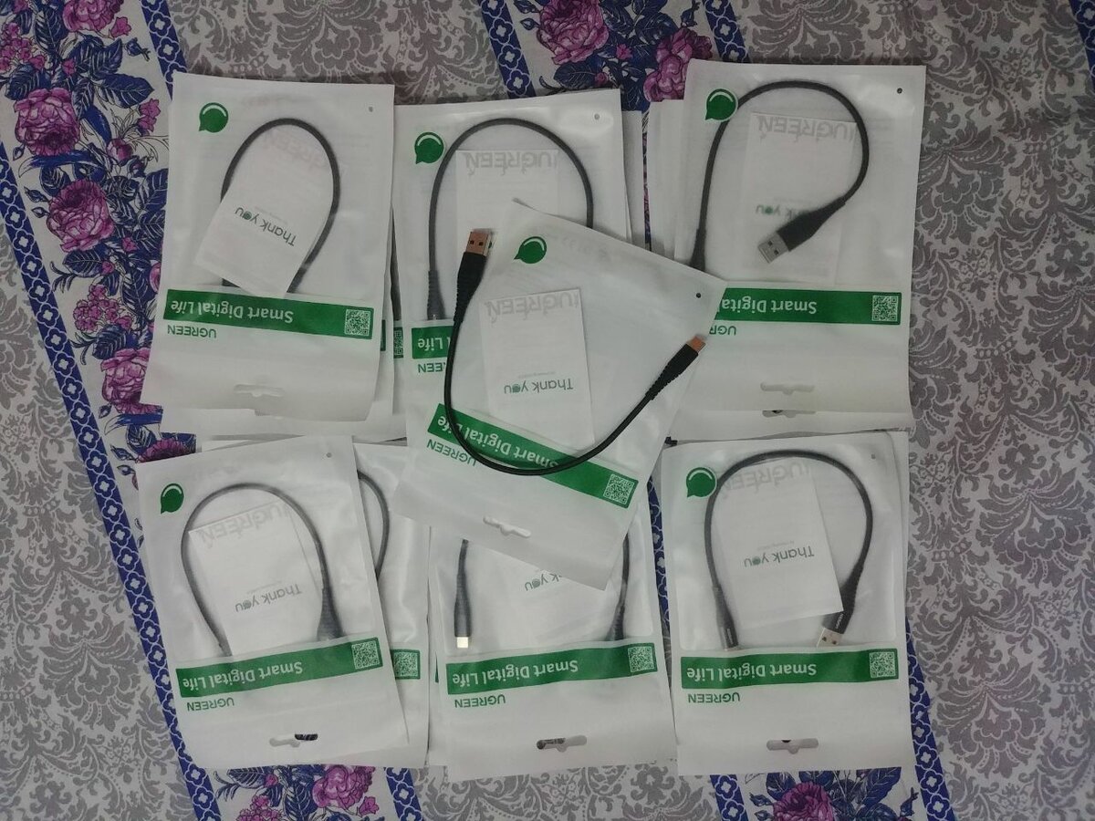 Ugreen USB 2.0A to USB-C 0.25m Black Cable