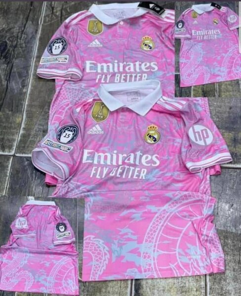 Maillot Real Madrid Rose