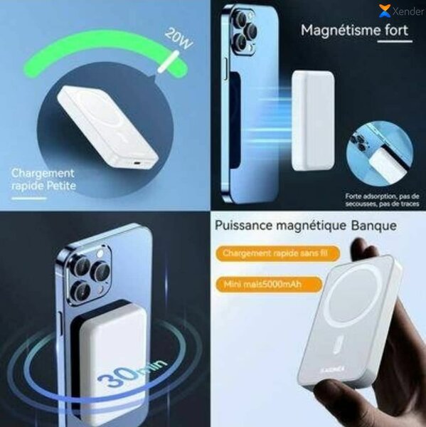 Batterie Magnétique 5000mAh