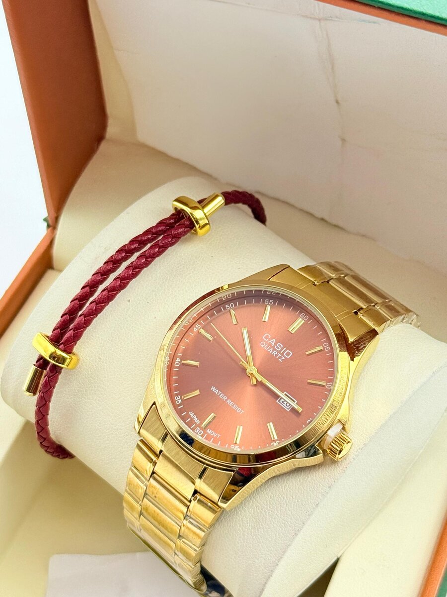 Montre Homme Casio Quartz Élégante