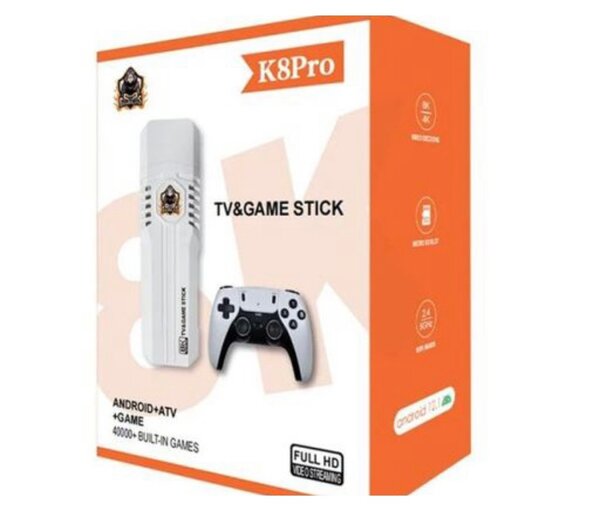 Flick Game & TV Stick (2 wireless controller & Remote)