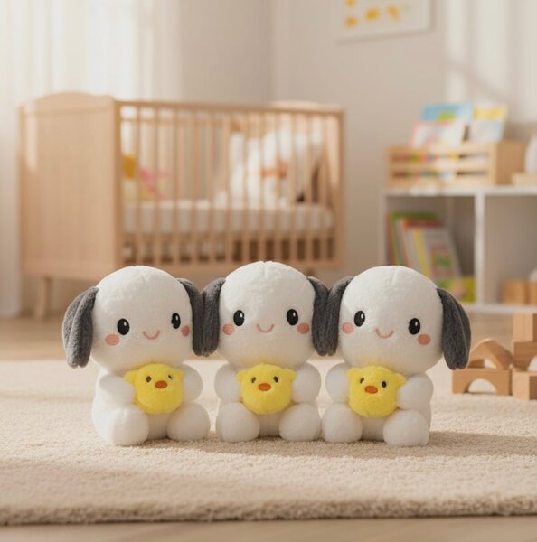 Peluche Chien avec Canard