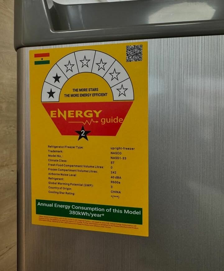 Nasco 242L standing freezer