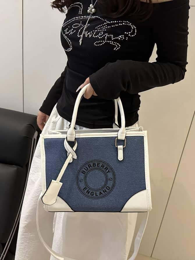 Sac à main Burberry en toile