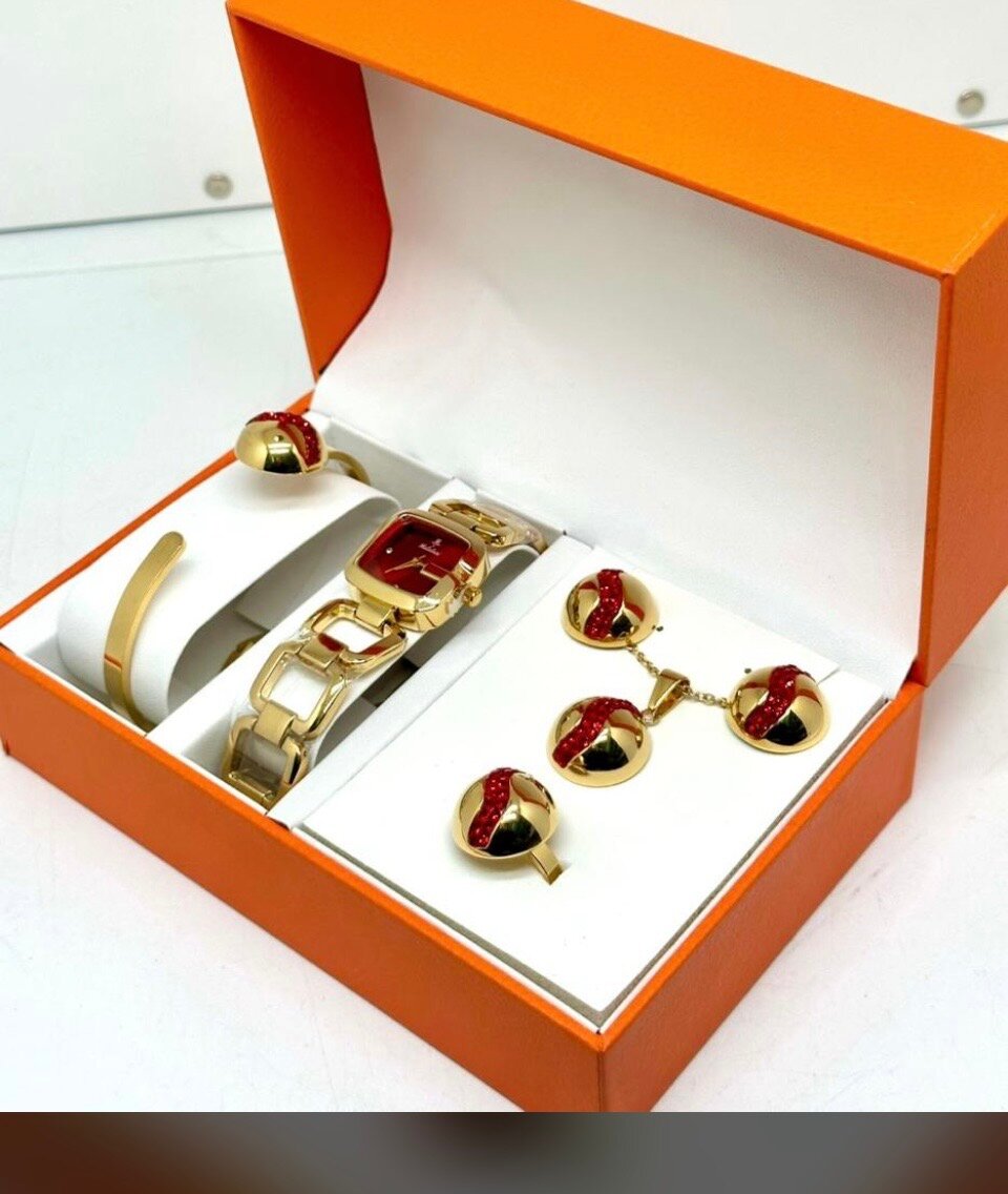 Coffret Montre et Bijoux Élégant