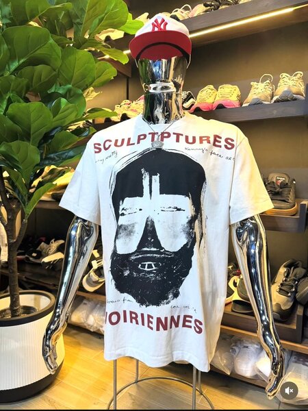 T-shirt Sculptptures homme noir et blanc