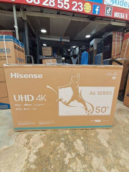 Téléviseur Hisense UHD 4K 50''