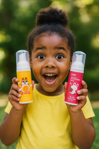 Dentifrice mousse pour enfants