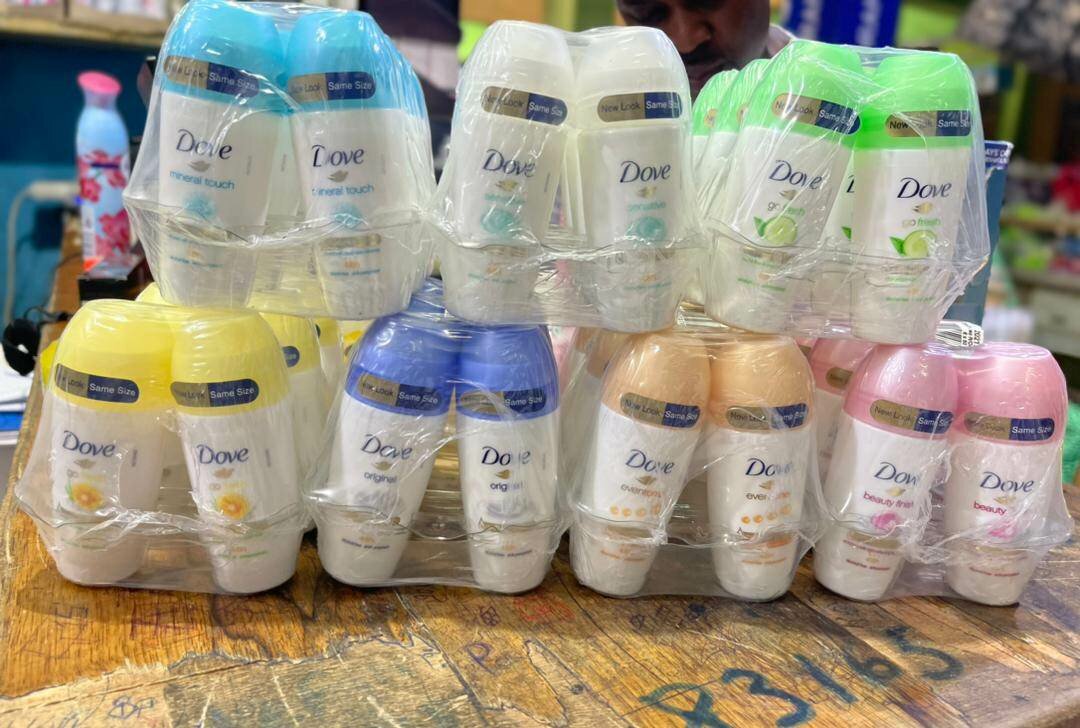 Roll on and deodorant