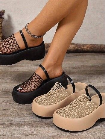 Sandales à plateforme confortables