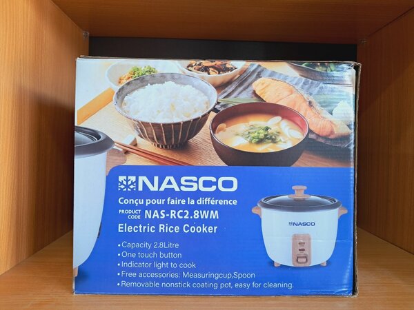 Beautiful Designed Nasco rice cooker 2.8 litres