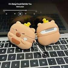 Étui pour écouteurs ours mignon