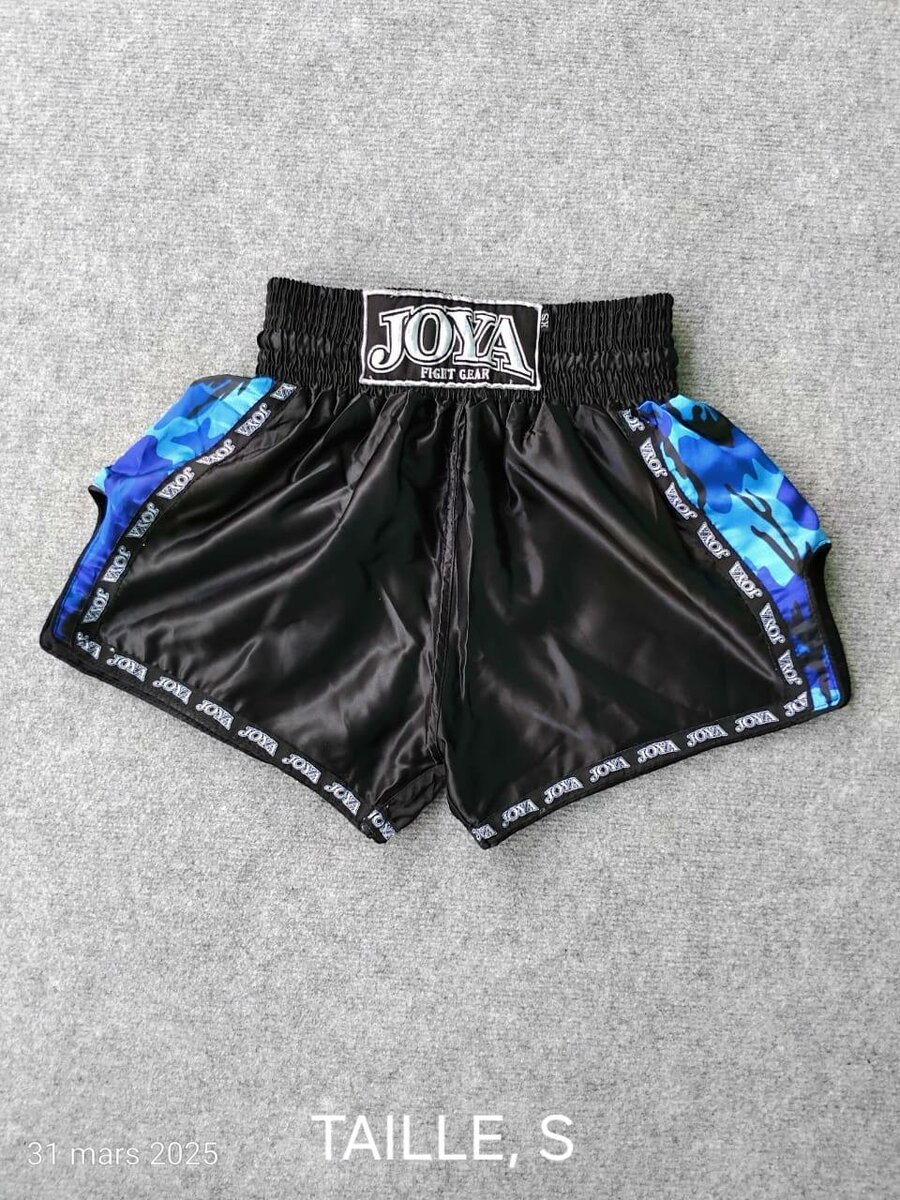 Short Sanda, kick-boxing, muy thaï & boxe anglaise