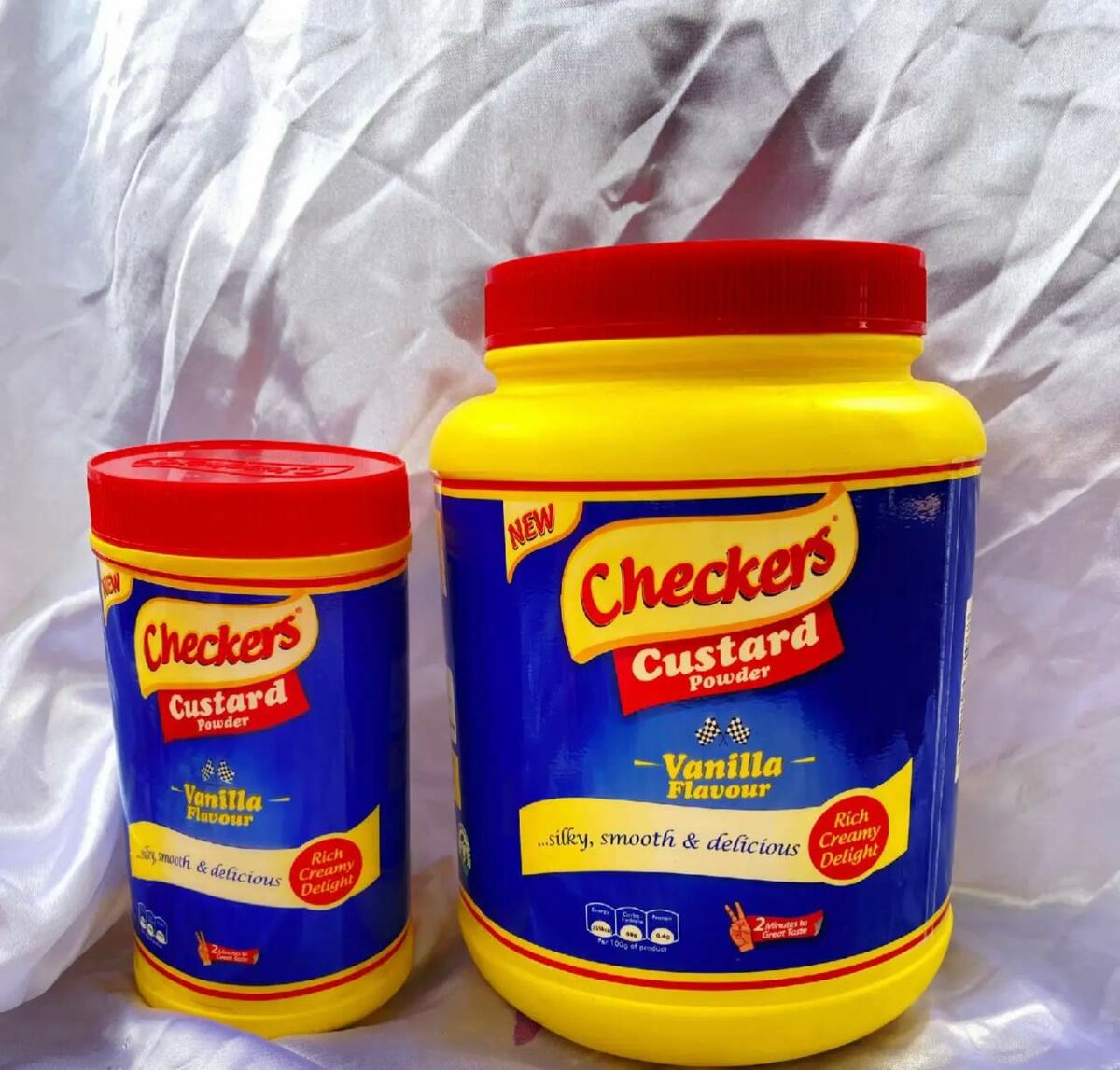 Poudre de Flan à la Vanille Checkers