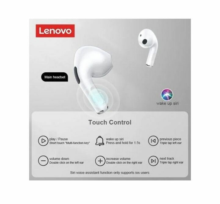 Écouteurs sans fil Lenovo LP40