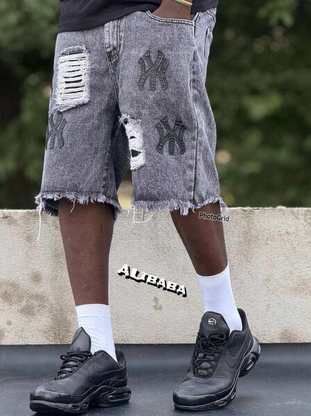 Shorts en jean mode streetwear