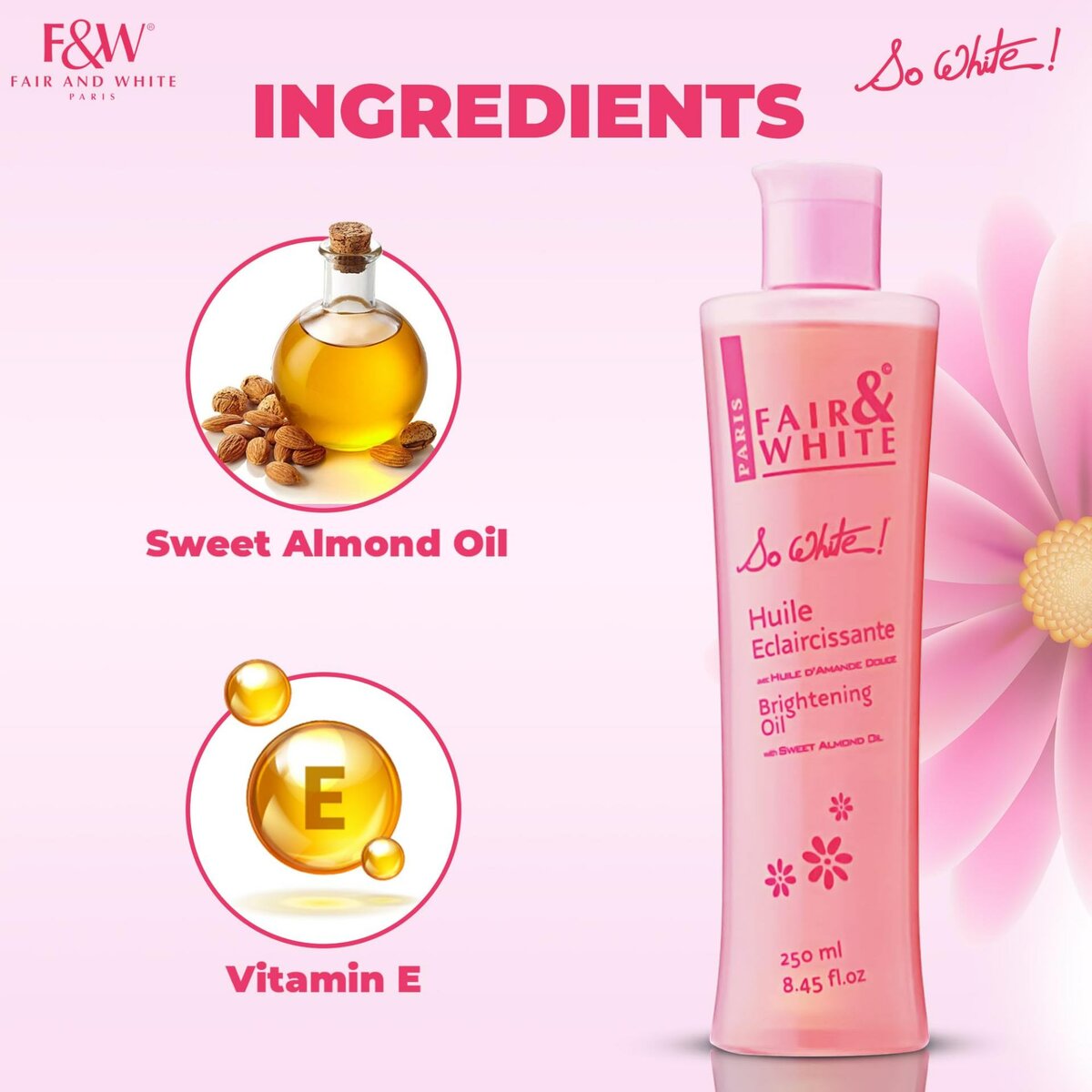 Fair & White So White Body Oil