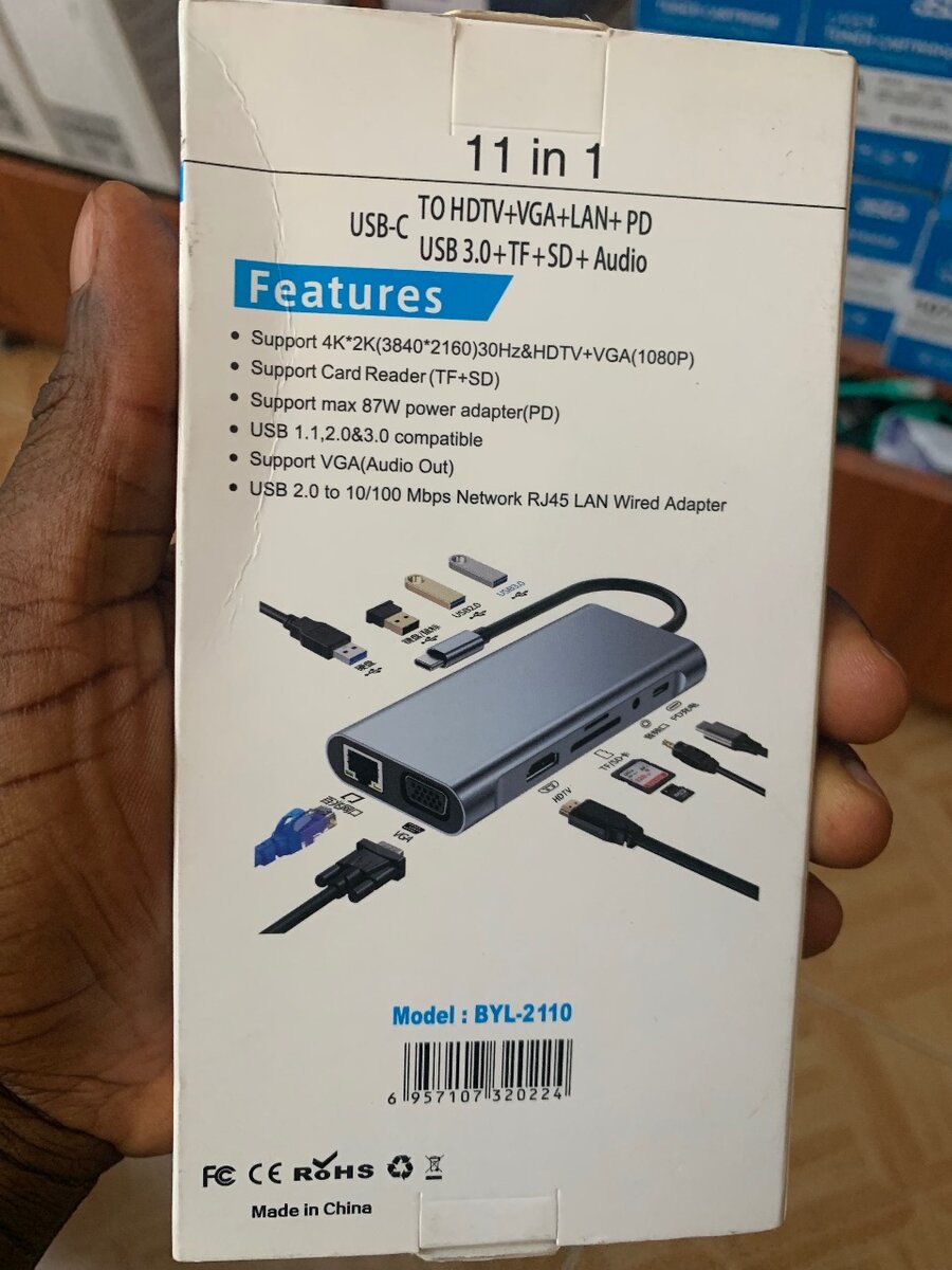 TYPE-C Adapter 11 in 1