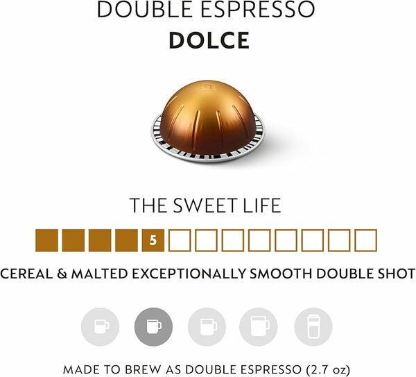 Vertuo Double Espresso Dolce
