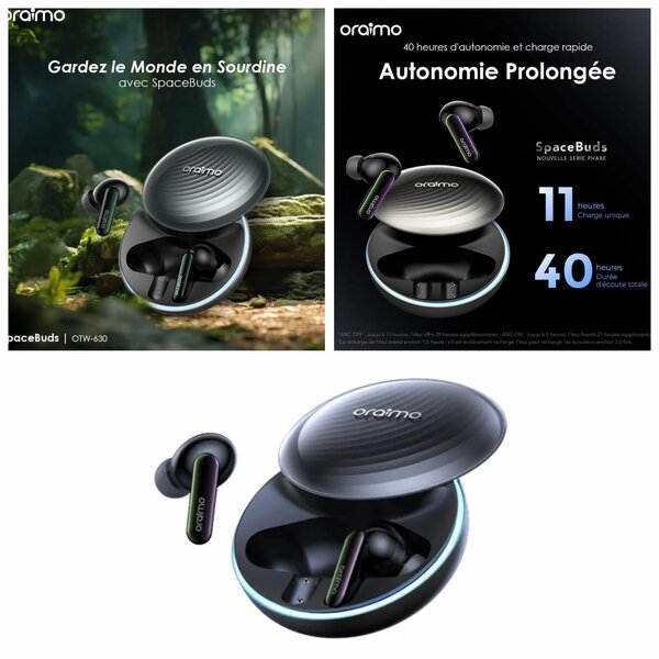 Écouteurs Intra-auriculaires Oraimo