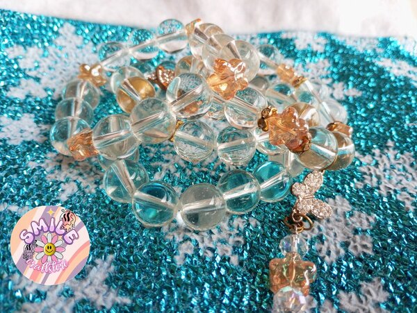 Xmas inspo stack bracelet