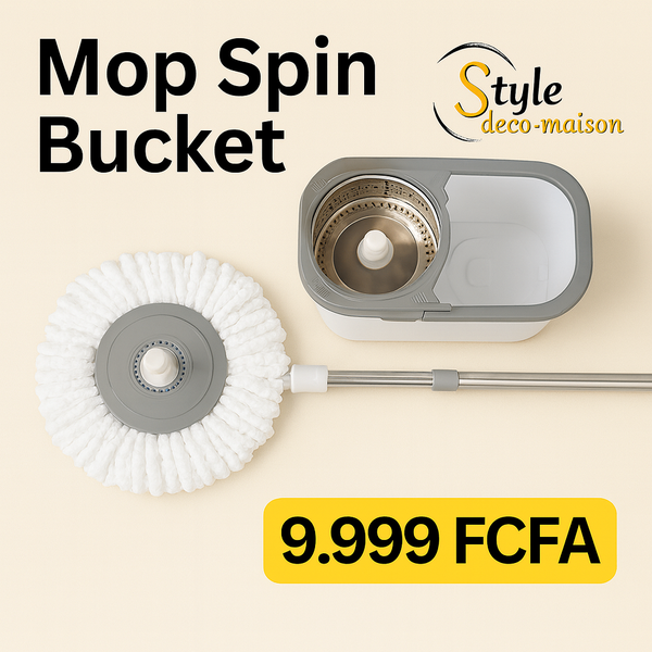 Seau Mop Rotatif Pratique