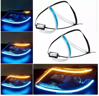 Car Head Light Waterproof DRL 60 cm With Indicator