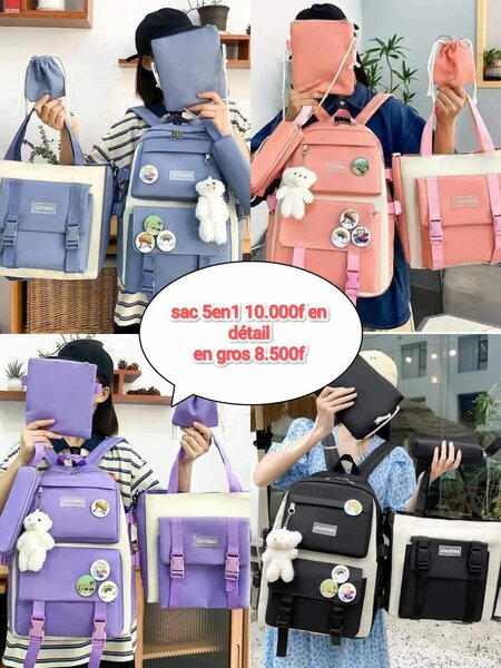 Sac à dos multifonction 5-en-1