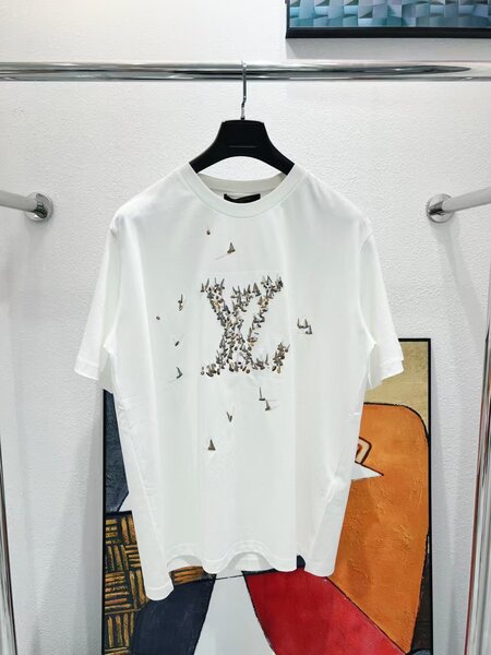 T-shirt blanc imprimé mode