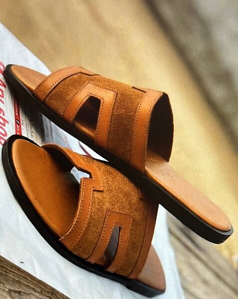 Sandales en cuir homme élégantes