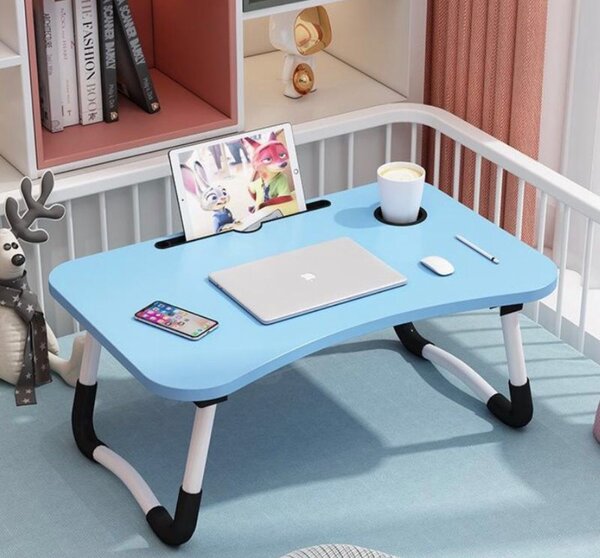 Foldable bedside table