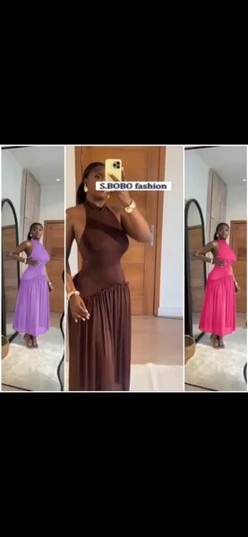 Robe élégante sans manches