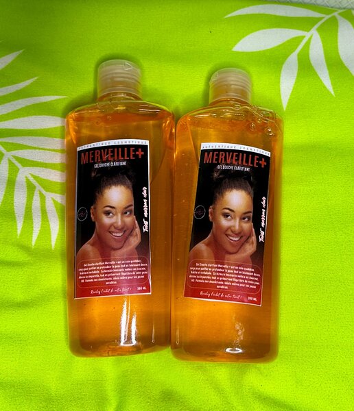 Gel douche teint marron clair