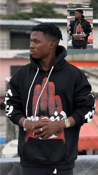 Sweat à capuche graphique