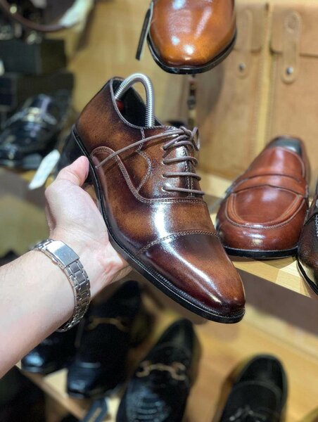 Pure Hand made Lather shose first check then pay policy