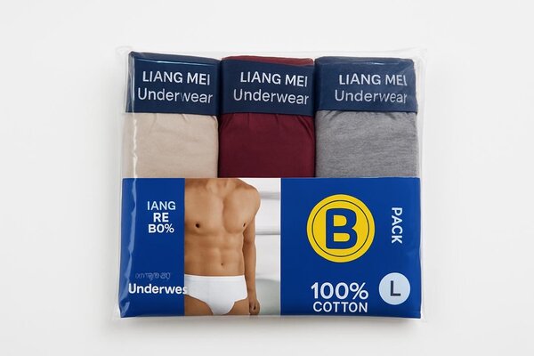 Lot de 3 boxers en coton