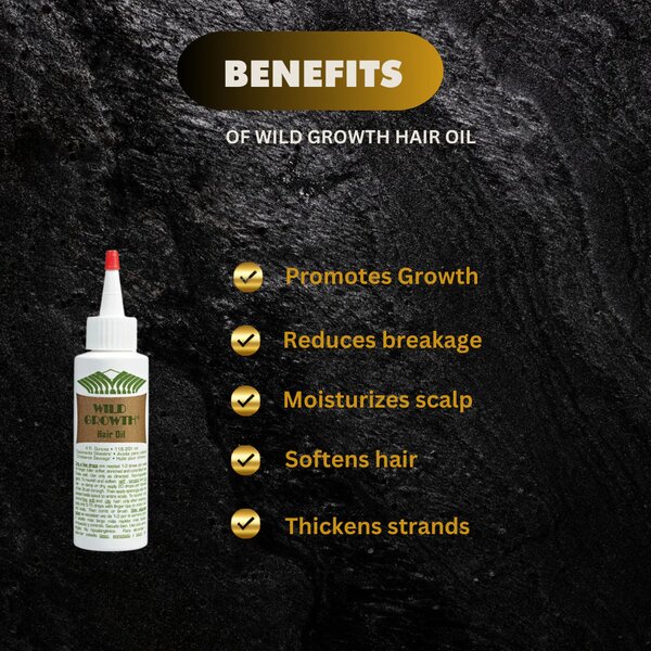 Wild growth hair oil