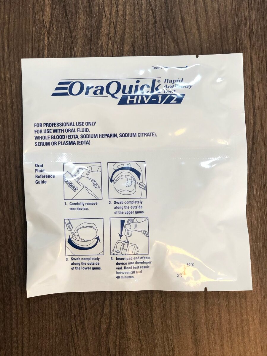 Oraquick HIV SELF TEST